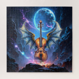 Quebra-cabeça O Violino Alado dos Reinos ao Luar