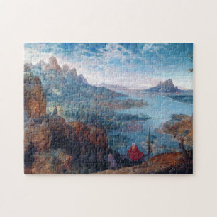 Quebra-cabeça O voo para o Egito, Pieter Bruegel