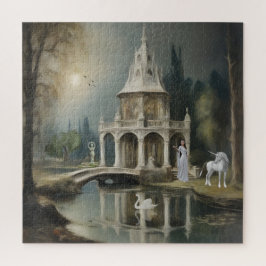 Quebra-cabeça O White Gazebo