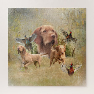 Quebra-cabeça O Wirehaired Vizsla húngaro