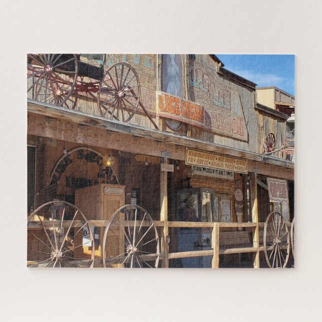 Quebra-cabeça Oatman Arizona Old Western Town (Horizontal)