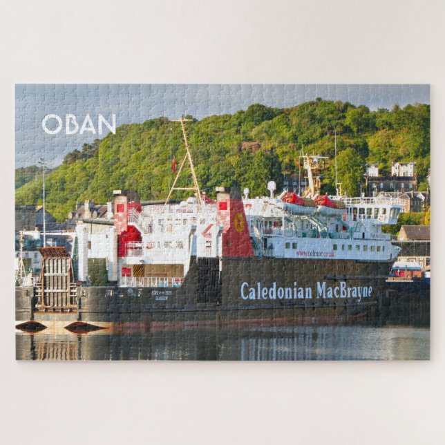Quebra-cabeça Oban: ferry, oeste da Escócia (Horizontal)