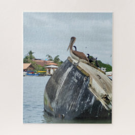 Quebra-cabeça Observador Silencioso no Rio Dulce