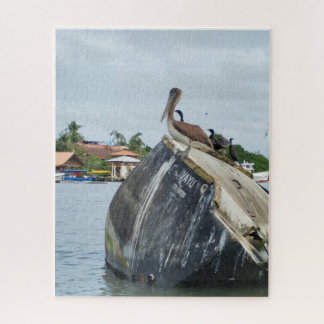 Quebra-cabeça Observador Silencioso no Rio Dulce