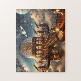 Quebra-cabeça Observatório Celeste Domo Estelar Steampunk