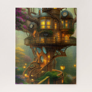 Quebra-cabeça Observatório Steampunk Treehouse 