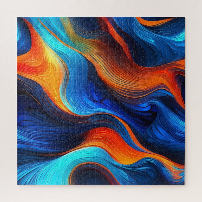 Quebra-cabeça Ocean Lava "Oceanforge" (Vertical)