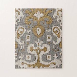 Quebra-cabeça Ochre Ikat I