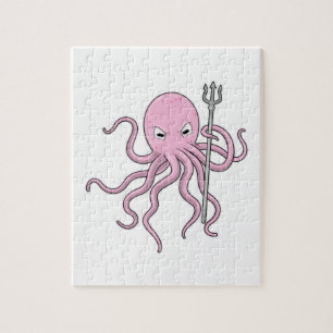 Quebra-cabeça Octopus como assistente com Trident