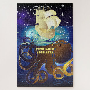 Quebra-cabeça Octopus Huge e Caravella