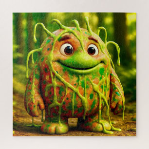 Quebra-cabeça OddFriends - Poster do Monstro Verde Gooey