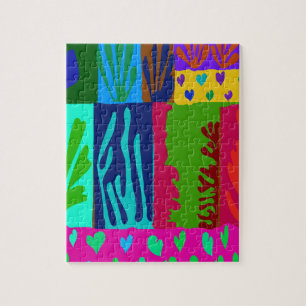 Quebra-cabeça Ode ao Matisse Colagem