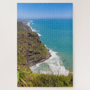 Quebra-cabeça Oeste da costa da Nova Zelândia Auckland Ahu Ahu T