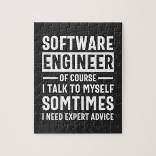 Quebra-cabeça Oferta engraçada de Engenheiro de software de prog