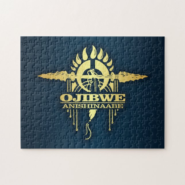 Quebra-cabeça Ojibwe 2 (Horizontal)