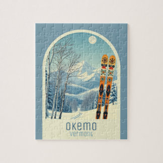 Quebra-cabeça Okemo Vermont ski vacation game