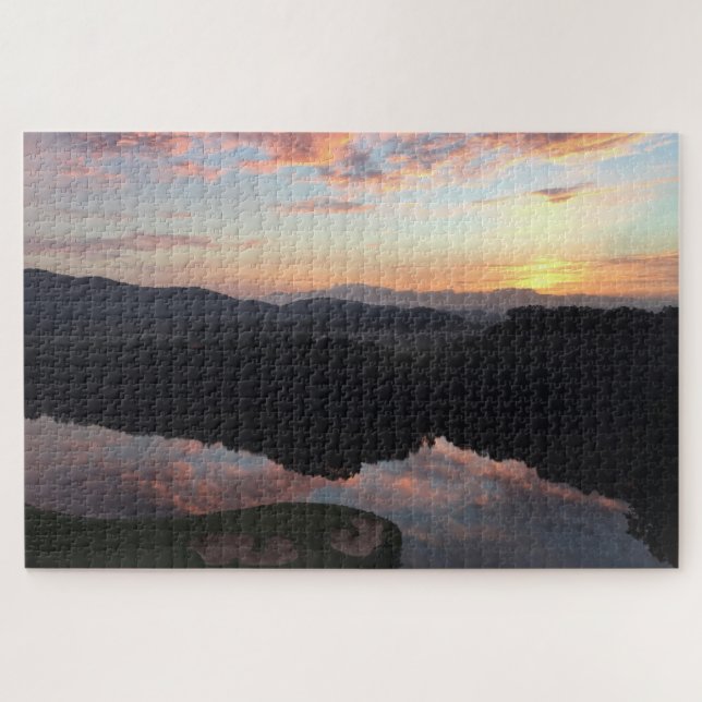 Quebra-cabeça Olazabal no amanhecer (Horizontal)