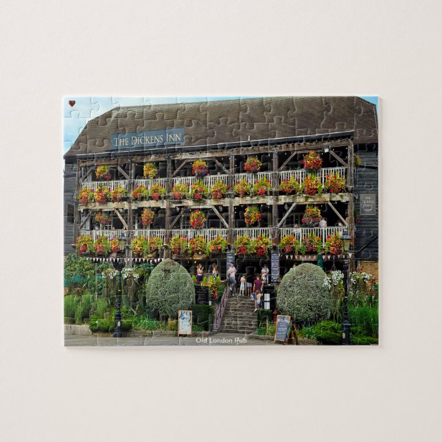 Quebra-cabeça Old London Pub (Horizontal)
