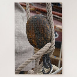 Quebra-cabeça Old pulley boat