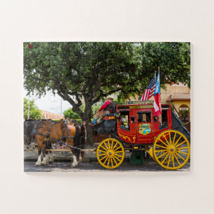 Quebra-cabeça Old Stagecoach Texas