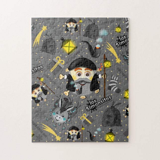 Quebra-cabeça Olentzero vasco Eguberri on by Simonsitos (Vertical)