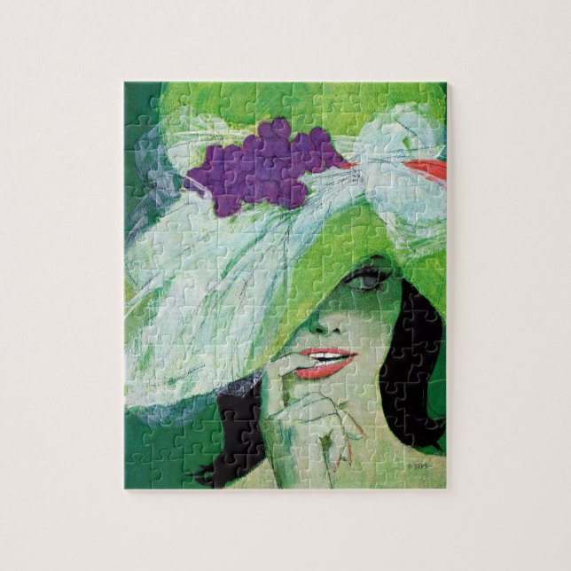 Quebra-cabeça Olhando para o outro lado (Vertical)