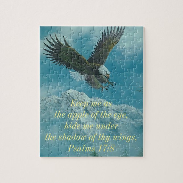 Quebra-cabeça Olho de Águia (Vertical)