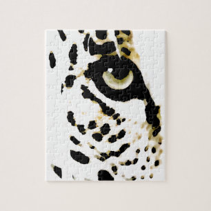 Quebra-cabeça Olho-leopardo - Arte animal