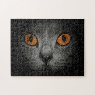Quebra-cabeça Olhos de gato