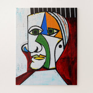 QUEBRA-CABEÇA OLHOS VERDES