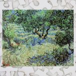 Quebra-cabeça Olive Grove de Vincent van Gogh<br><div class="desc">Olive Grove de Vincent van Gogh é uma pintura típica de apos impressionismo de arte. Van Gogh pintou mais de uma dúzia de paisagens de oliveiras enquanto vivia no sul de França. Um pomar cheio de frutas em uma fazenda na temporada de verão. Sobre o artista: Vincent Willem van Gogh...</div>