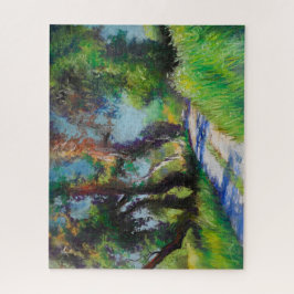 Quebra-cabeça Oliveiral Iluminada pelo Sol Paisagem Pastel