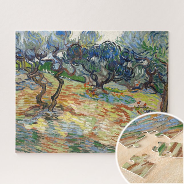 Quebra-cabeça Oliveiras por Vincent Van Gogh (Criador carregado)