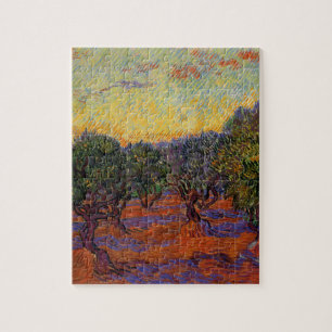 Quebra-cabeça Oliveiras - Vincent van Gogh