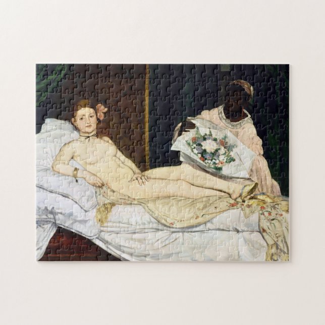 Quebra-cabeça Olympia, Edouard Manet, 1863 (Horizontal)