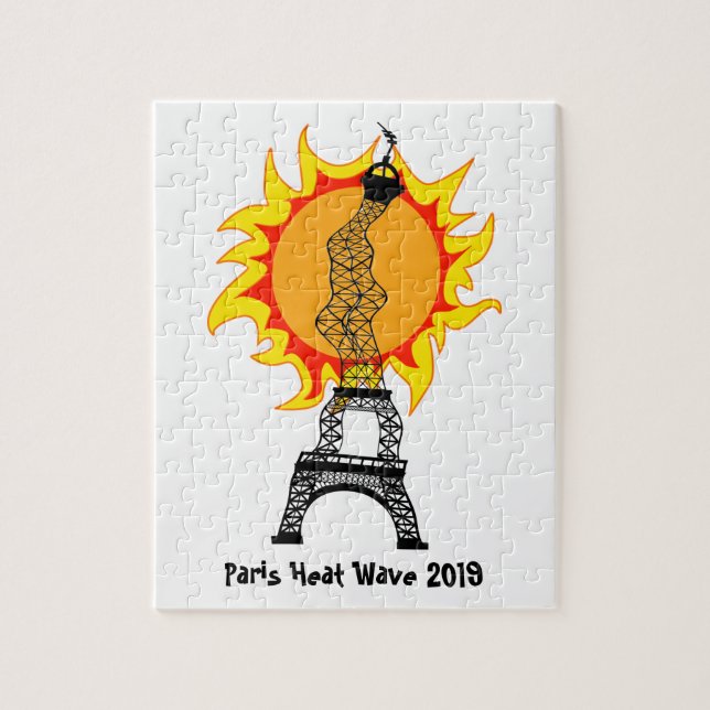 Quebra-cabeça Onda de calor em Paris 2019 (Vertical)