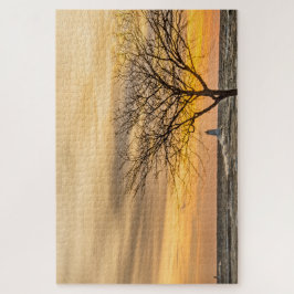 Quebra-cabeça Ondas caindo na luz de Ludington