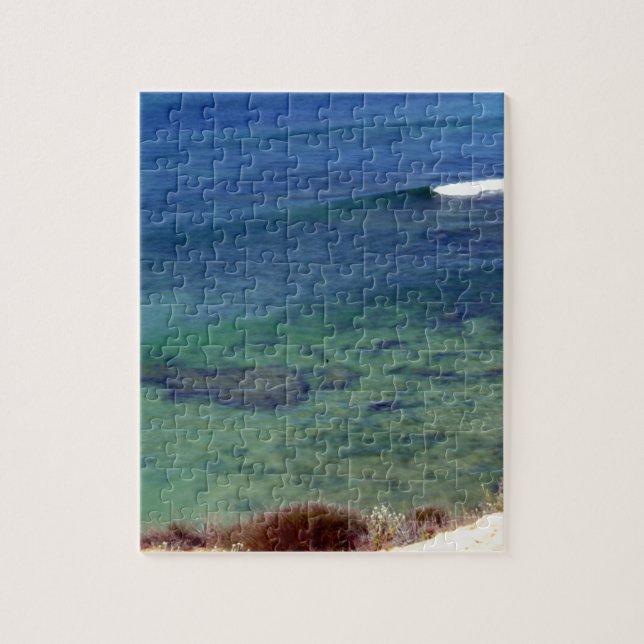 Quebra-cabeça Ondas do Oceano Gentil (Vertical)