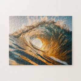 Quebra-cabeça Ondas do Pôr do Sol
