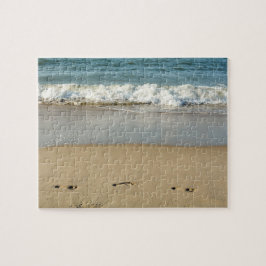 Quebra-cabeça Ondas e pegadas -