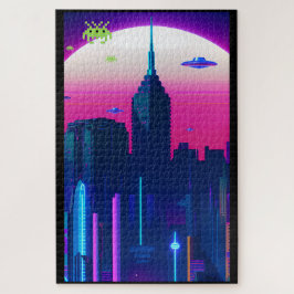 Quebra-cabeça Ondas Noturnas e Vapor Daze