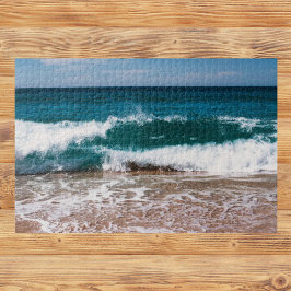 Quebra-cabeça Ondas profundas do oceano azul