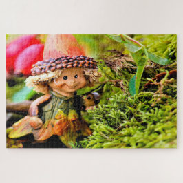 Quebra-cabeça Onde Leprechauns ou onde vivem as pequenas pessoas