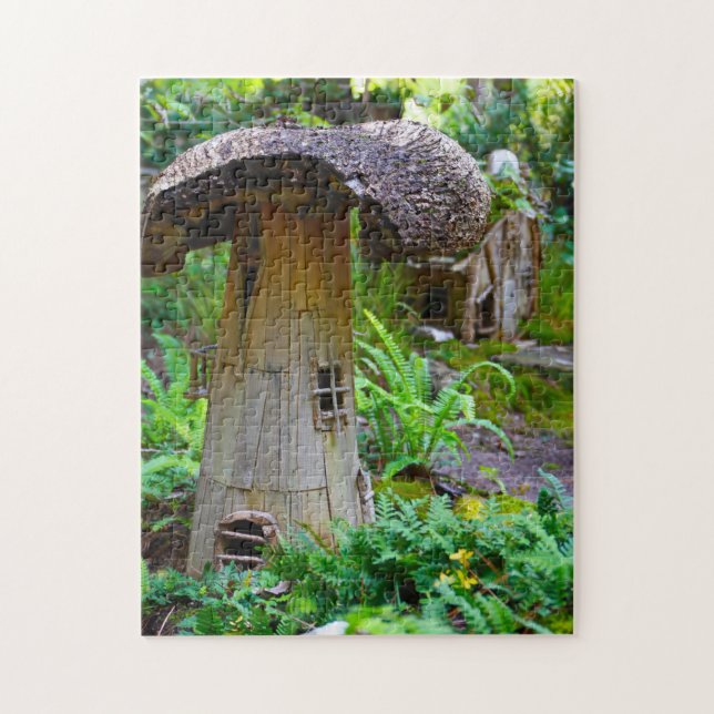 Quebra-cabeça Onde Leprechauns ou onde vivem as pequenas pessoas (Vertical)