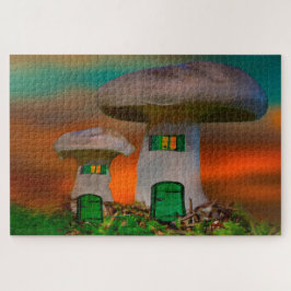 Quebra-cabeça Onde Leprechauns ou onde vivem as pequenas pessoas