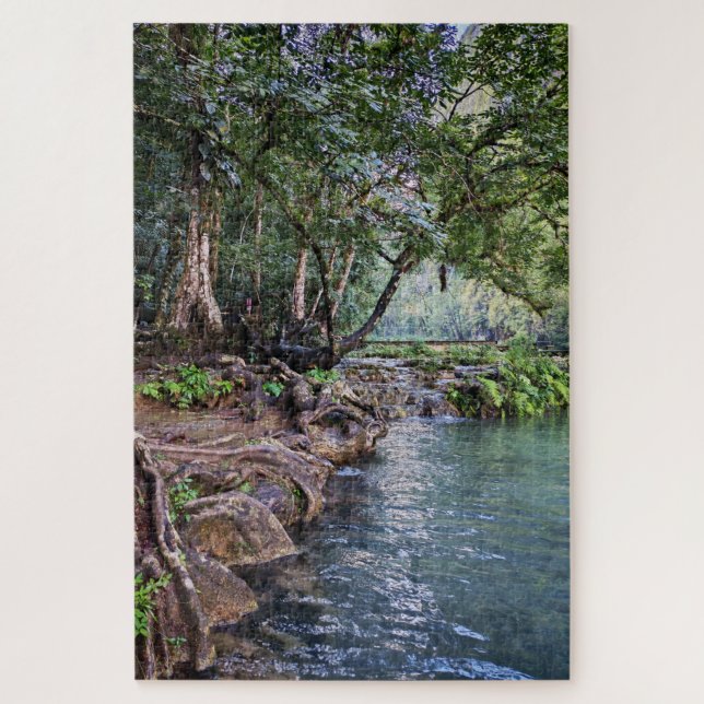 Quebra-cabeça Onde o Rio se Esconde (Vertical)