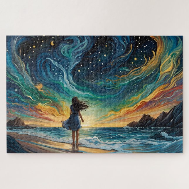 Quebra-cabeça Onde os sonhos vão (Horizontal)