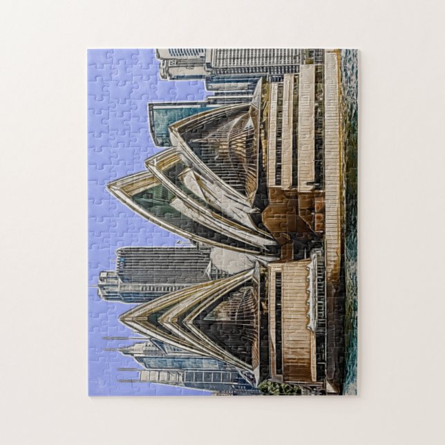 Quebra-cabeça Ópera em Sydney (Vertical)