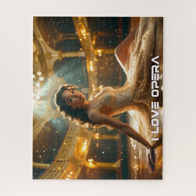 QUEBRA-CABEÇA ÓPERA - EU AMO ÓPERA (Vertical)
