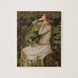 Quebra-cabeça Ophelia de Pond por John William Waterhouse